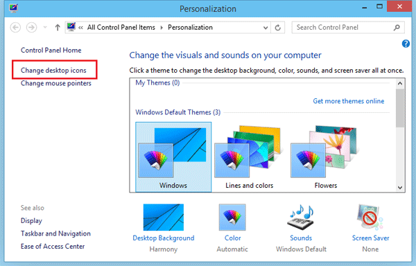 How To Change Desktop Icons In Windows Vista