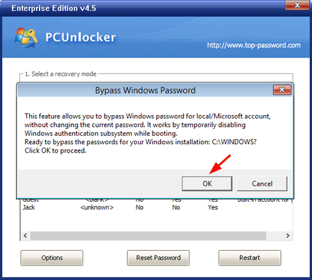Bypass Windows Password