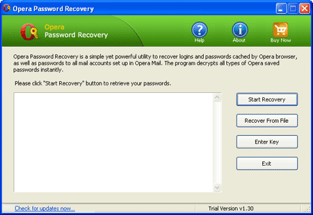Opera Password Recovery