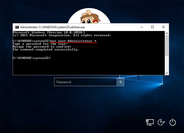 Remove Windows Local Administrator Password Using Command Prompt
