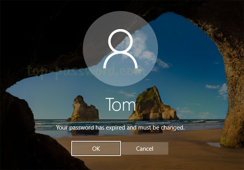 disable windows 10 password expiration