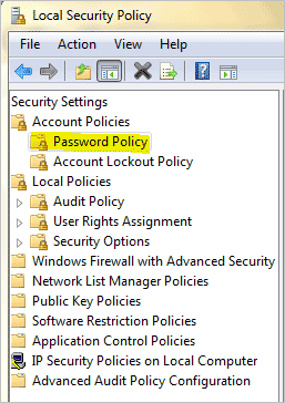 Password policy. Local Security Policy. User rights Assignment Security Policy settings. Power-0n password Security. Default Security password VSD Siemens.