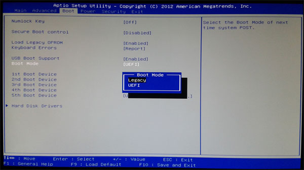 Korak parobrod Zaplesti se  How to Set Windows 10 / 8 PC to Boot with Legacy BIOS Mode Instead of UEFI  Mode | Password Recovery