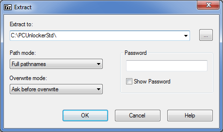 7Z Crack 7 Zip Password Recovery Tool