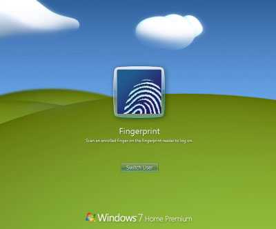 how to use fingerprint for password