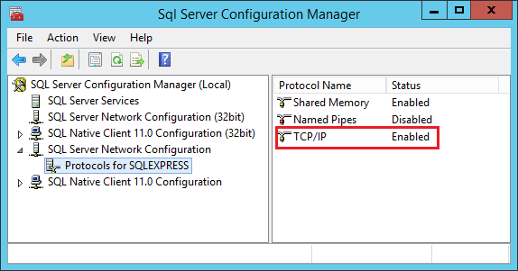 enable-tcpip