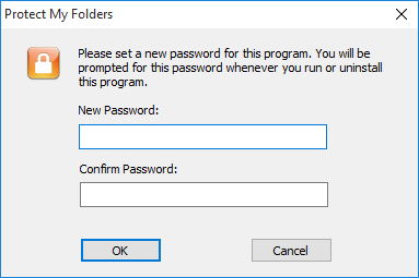 Protect A Folder in Windows Password Password Recovery