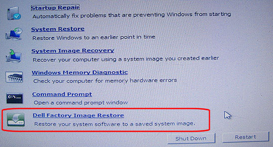 dell inspiron 15 reset to factory settings windows 8