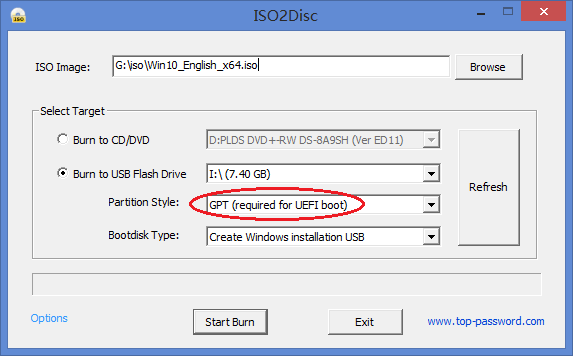 Create UEFI or Legacy Bootable Drive for Windows 10 Setup | Password Recovery