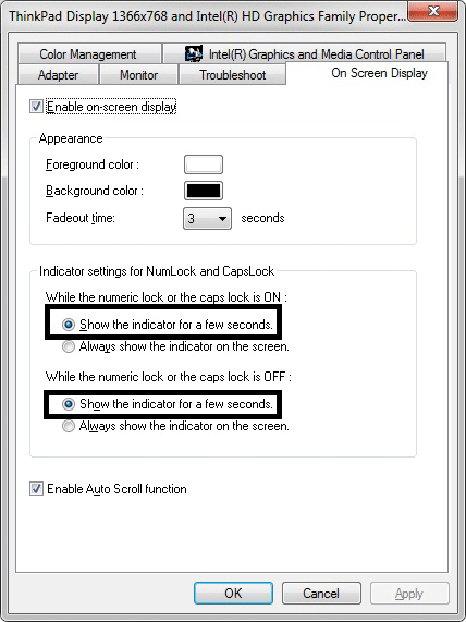 Windows Vista Auto Lock Disabled