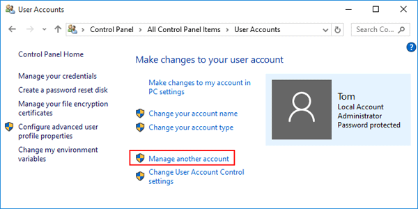 disable microsoft account login windows 8