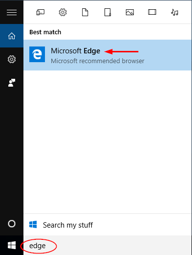 Open in MS Edge™