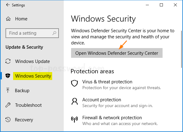 5 Ways to Open Windows Defender in Windows 10 | Password Recovery