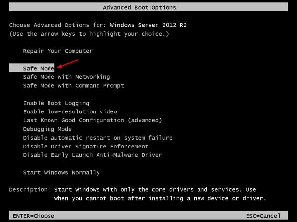 Wächtermodus von Windows Server 2003 erzwingen