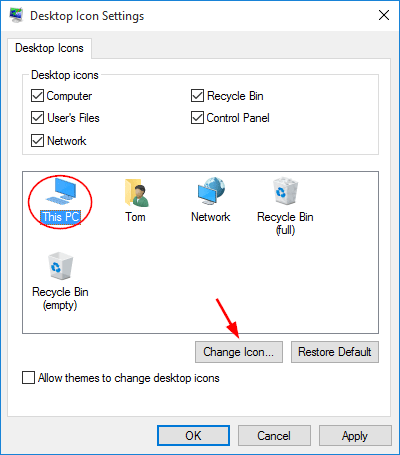 change-desktop-icon