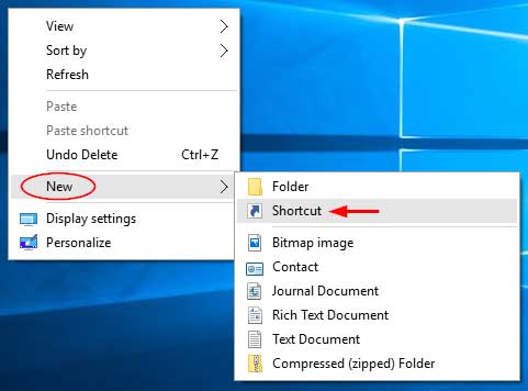 create-desktop-shortcut
