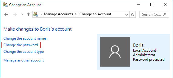change-the-password