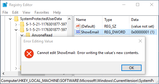 error-edit-registry-value