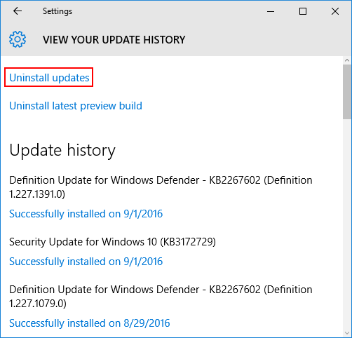 uninstall-updates