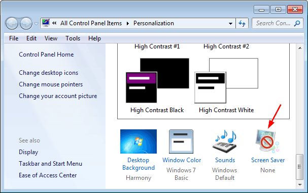 use old screensavers on windows 7