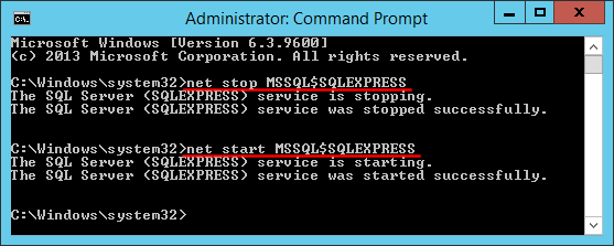 start-sql-server-command-line
