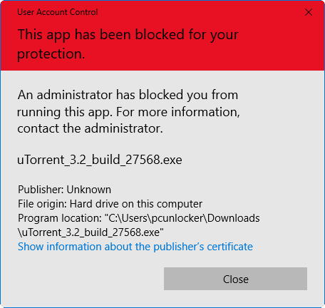 app-blocked-for-protection