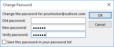 change-outlook-data-file-password