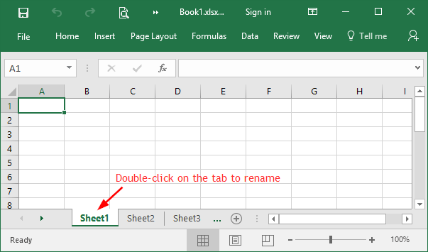 4 Options To Rename One Or Multiple Worksheet Tabs In Excel Password Recovery