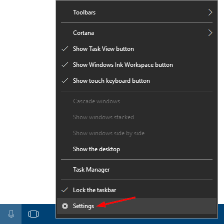 open-settings-via-taskbar