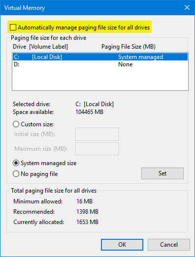 automatically-mange-paging-filesize