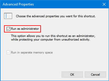 run-shortcut-as-administrator