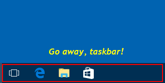 hide-windows-taskbar