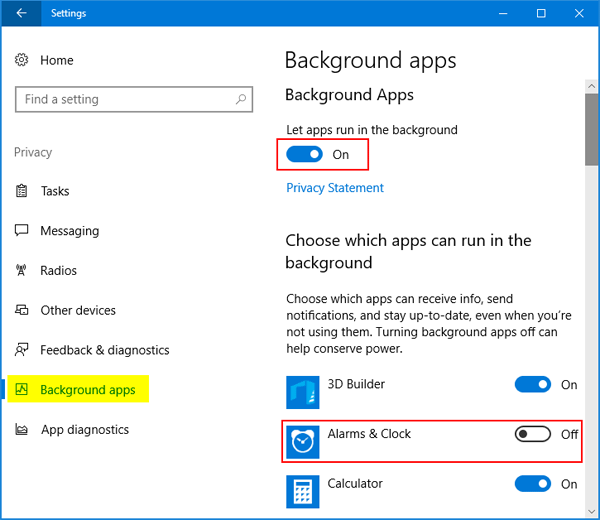 How to Prevent Windows 10 Apps from Running in the Background Password  Recovery | Password Recovery