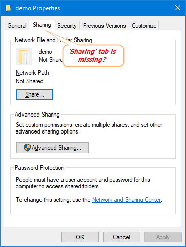 sharing-tab-in-folder-properties