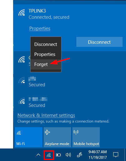 windows 10 no wireless networks found