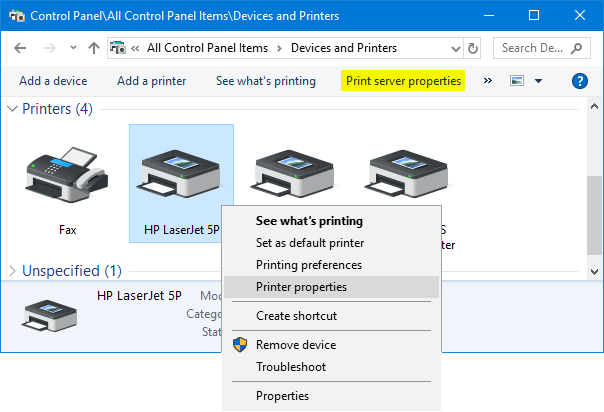 ~ side Hotel Overlevelse How to Open Print Management in Windows 10 / 8 / 7 | Password Recovery