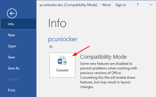 How to Convert Word Document Between .Doc and .Docx | Password Recovery