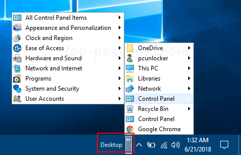 windows 10 desktop toolbar download