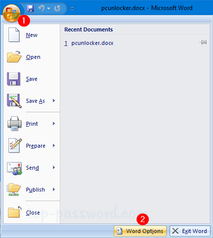 excel 2016 recent files location