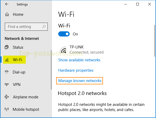 How To Forget A Wifi Network Saved In Windows 10 Password Recovery