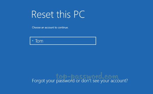 how to reformat windows 10 no password