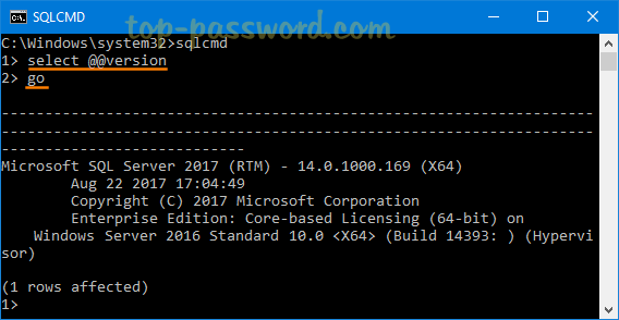 høst marked Demonstrere 3 Ways to Check Which Version or Edition of SQL Server is Running Password  Recovery | Password Recovery