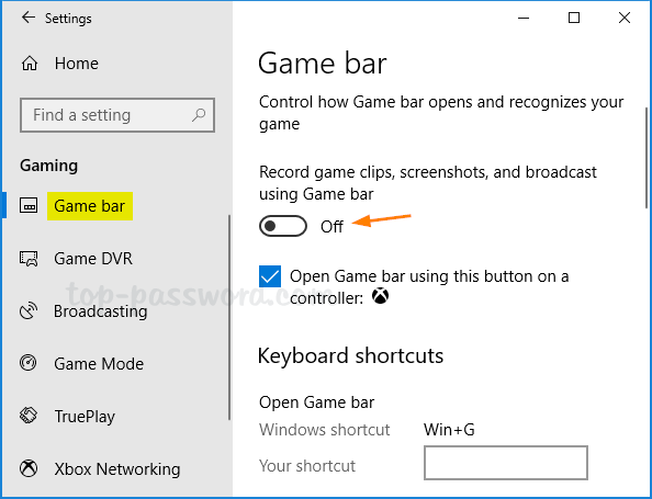 3 Ways To Disable Game Bar And Game Dvr In Windows 10 Password
