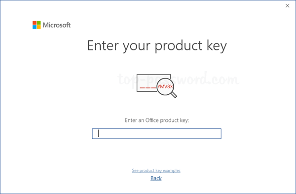 change microsoft office product key 2016