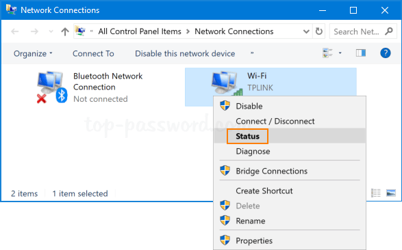 how to find your wifi password on win 10