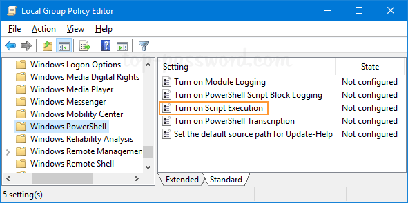 Choosing and Setting a PowerShell Execution Policy