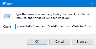 administrator cmd command line