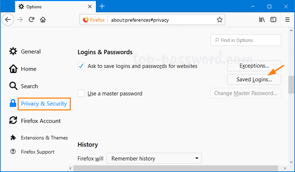 How to protect your Firefox saved passwords with a Primary Password