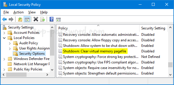 jak wyczyścić pamięć wirtualną przez XP
