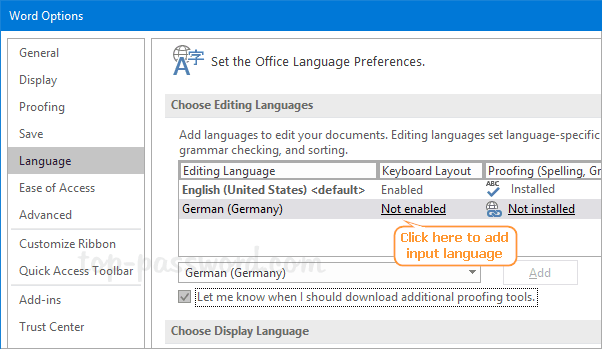 language pack office 2019 pt br